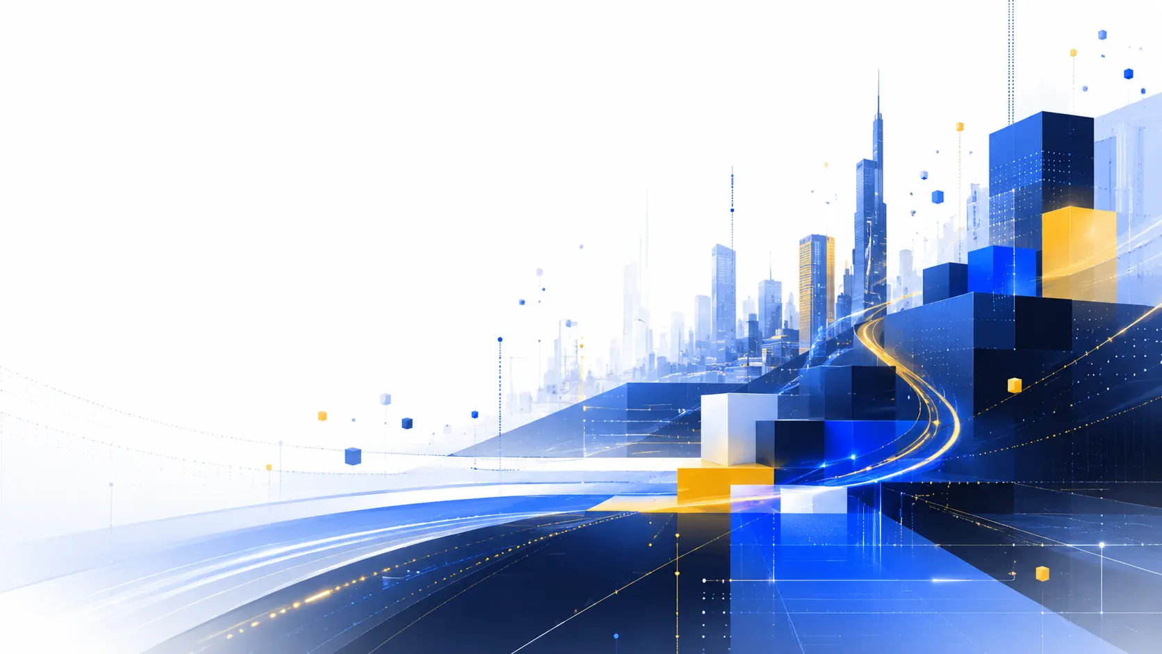 Dubai business transformation and modernization concept